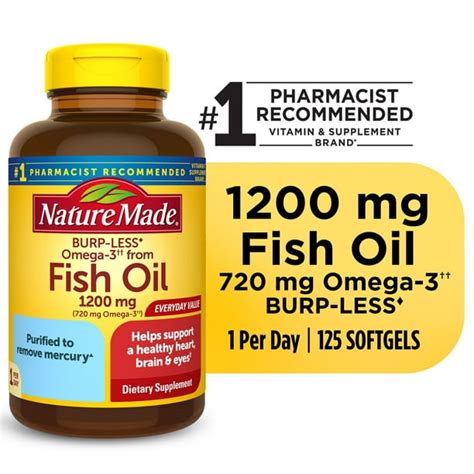 cheap omega 3 capsules|nature made omega 3 fish oil 1200 mg softgels one per day 100.